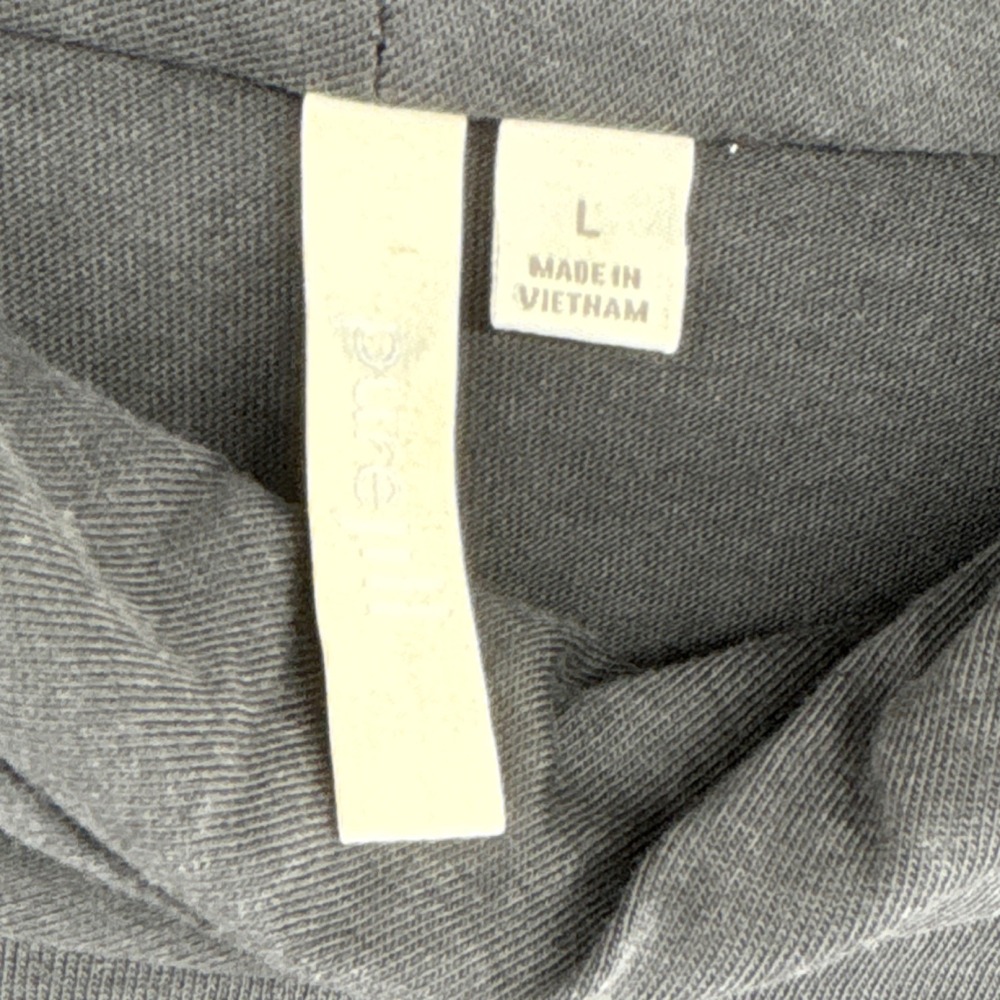 Pure Jill Cowl Neck Tunic Dress‎ L Lagenlook Swing Pima Cotton Tencel Pockets - Picture 8 of 13
